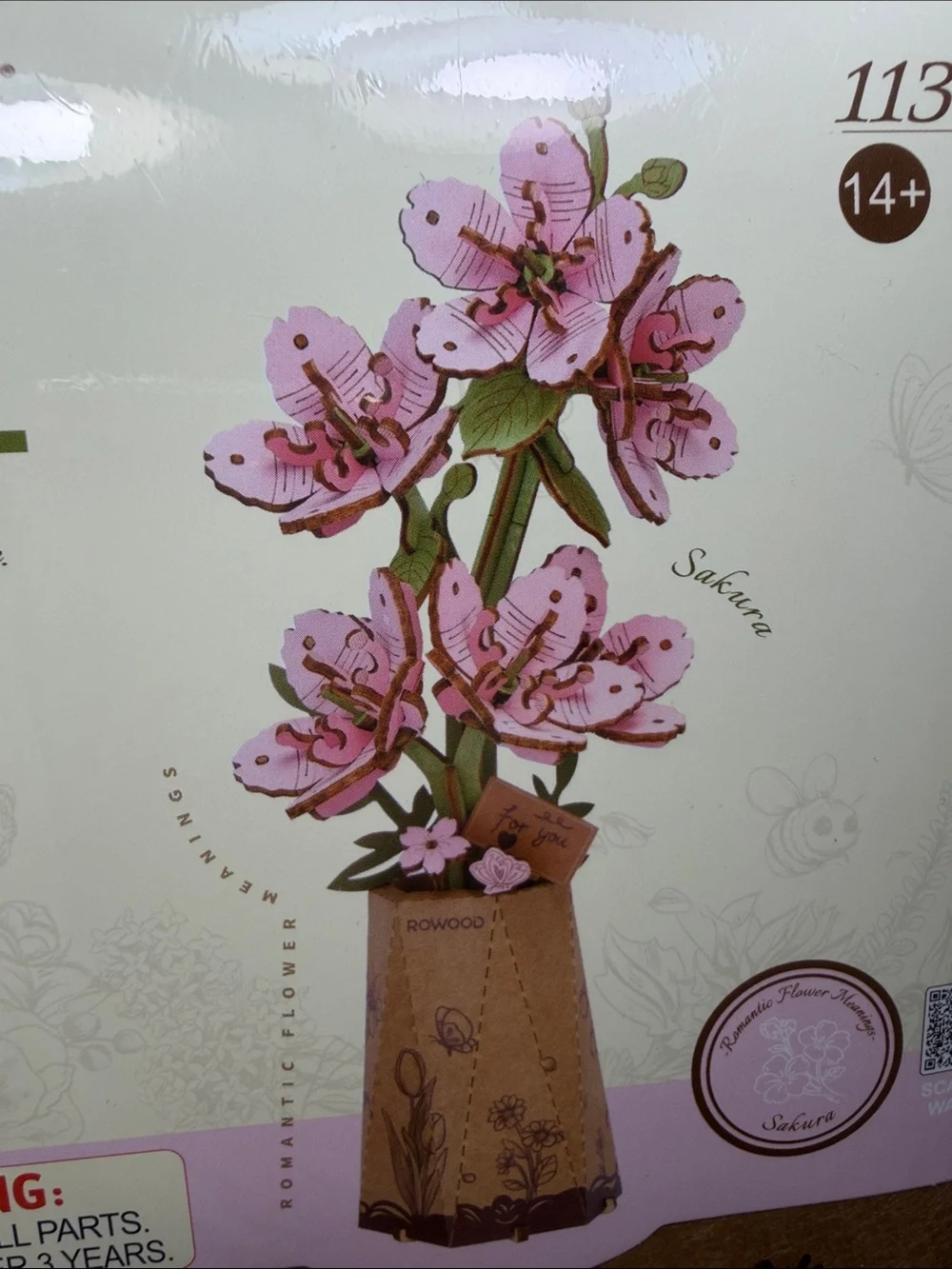 ☄️5 for $20☄️ ROWOOD Sakura Wooden Bloom Craft Kit